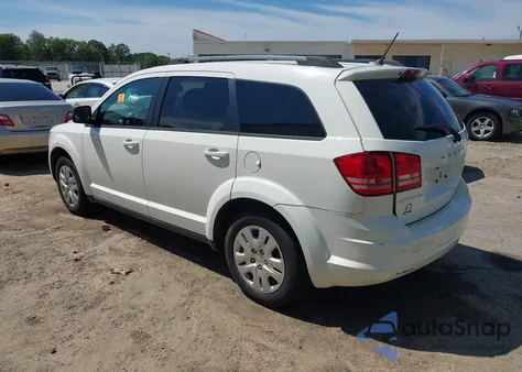 2017 Dodge Journey Se из США, поврежденный, VIN 3C4PDCAB0HT557039